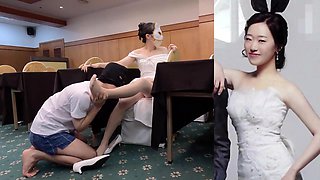 Yi Yuna Fuck by X-Boyfriend Wedding Hall Sex