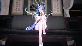 Wurthering Waves - Qingxiao Passionate Sex - 3D Hentai Animations