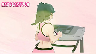 NSFW Hot Adult Short Cartoons - Kate's Naked Run