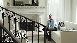 Outstanding Nathan and Isa's cuckold watching clip