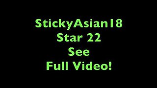 Asian Teens Sticky Facial: Star, Cherry & Tia 18 Sex Session with Jman