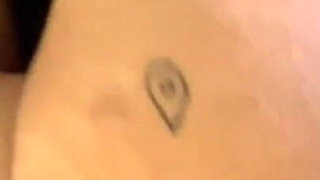 Curly Brunette Taking Milk in Her Mouth - Tiabrit - Loupan