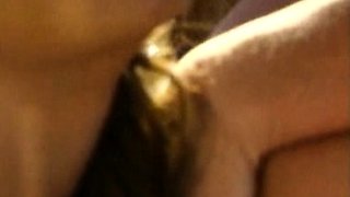 Lesbian babes fingering pussy outdoors