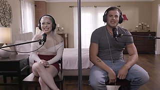 Silver-Haired Princess Haley Spades Takes A Rail On The Rigid Side (Nathan Bronson)