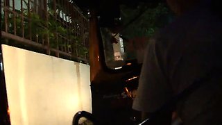 Petite Thai teen bargirl pickup and fuck