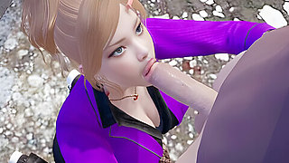 My Girlfriend Suck My Dick After Long Time With Car Toon