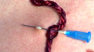 Fetish maid fucks in shiny latex lingerie