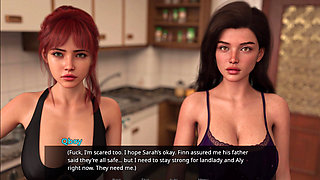 Cheating GF Fucked While BF Outside of Door - the Beach House - E07
