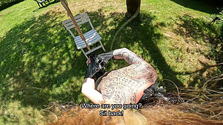 POV - Predicament - Endurance - Bound in Rough Predicament-suspended by Wrists-strapado 243