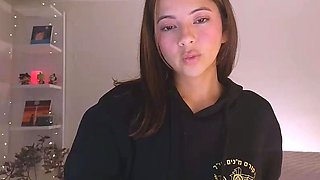 Shy brunette homemade amateur webcam teen