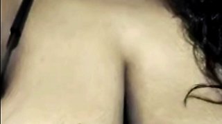Sexxxxy Masked Indian Aunty shows her Largest Boobs