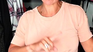 Leann amateur beautiful brunette with big boobs