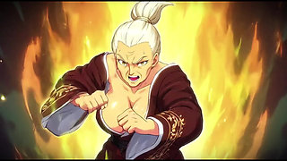 Ai Made Anime Scenes with Topless Women