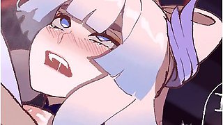 Car Toon In Stepfather And Stepson Share White Pussy