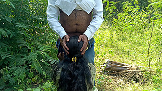 Step brother fucking in jungle