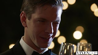 Sexy girl calls two guys with big dicks to pound her pussy and mouth and satify her craving lust