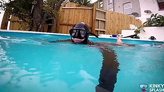 Thick 8mm Beauchat Wetsuit Buoyant Tease Session