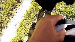 Open Countryside Risky Fuck & Blowjob