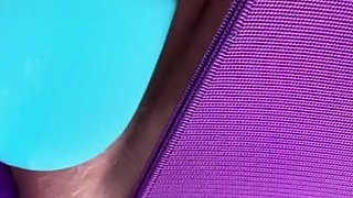 horny mom gooning fucks her hairy creamy wet pussy