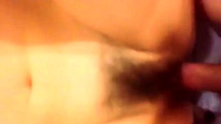 Asian Couple's Close-Up Amateur Fun