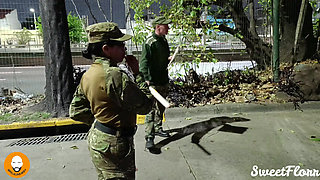 A Big-assed Traffic Officer Searches My Trunk, and I Break His Pussy and Cum on His Face Twice. Pelaconbarba Ft. Sweetflorr