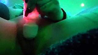 Squirting on cam for a customer