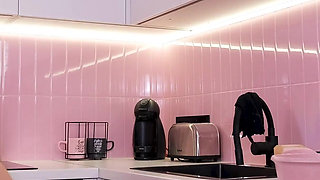 I Cooked in the Kitchen and He Helped Me Get Dirty