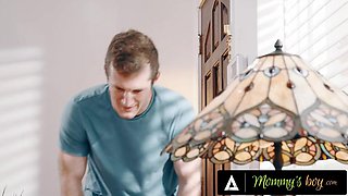 Nanny Riley Jacobs Endures Boss Preston Parkers Massive Cock in Hardcore Pounding While Wife Watches Every