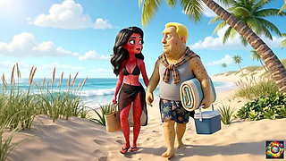 Beachside Passion at Sunset- Ai Hentai Asmr