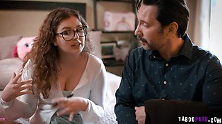 Leana gets intimate with her teacher Tommy