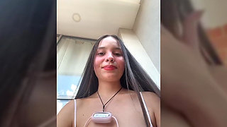 Latina Sex Body Perfect Masturbation in the Streep