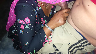 Newly Married Bhabhi best Blowjobs and Hardcore Fucking with Young Devar while wearing Suit salwar