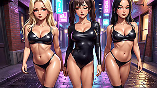 The Femdom Boots Trample Gang