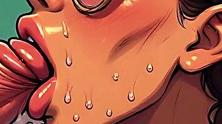Cum Loving MILF Art