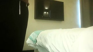Amateur fucking while on hidden cam