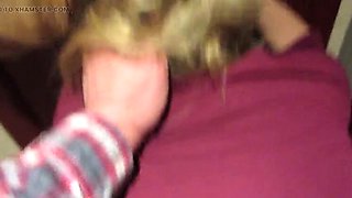 Public Blowjob & Doggy Style Fucking with Cheating Wife in Hotel - Amateur Deep Throat Sex