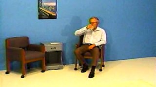 Chubby blonde gives a titty fuck with her big boobs