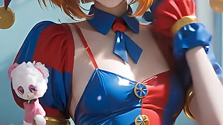 SFW Pomni Bikini and lingerie show and dance