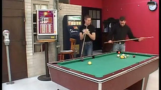 Blonde Slut From Germany Got Hardore Fucked on Pool Table