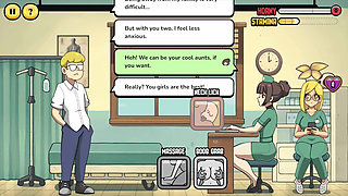 Hentai Game - Problematic Student - LVL 2 Teacher Fucks Students