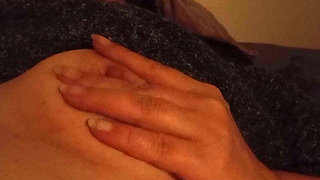 Mature woman in focus - nipples to play with