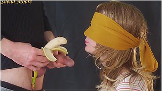 Taste Game With An Innocent Girl, I Tricked Her Until She Swallowed My Cum-sheila Moore