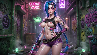 Jinx Wet Tease Compilation Big Tits and Ahegao Full