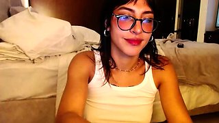 Webcam masturbation super sweet face and feet teen