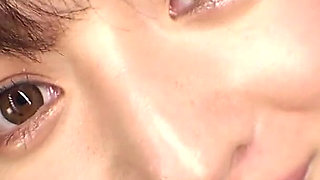 Dirty POV: Mai Imai Simulates a Cum in Mouth and Swallows It
