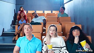 This Movie Sucks, Let's Anal Fuck - Charlie Dean Cheating with Busty Redhead Niky Bimbodoll on Public