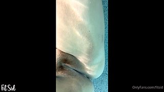 Big boob brunette masturbates on webcam