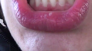 My Indian Stepsister Sucks Banana in Car and Does Mouth Fetish After Sucking Banana and Eating It