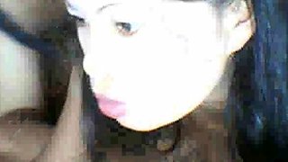 Dimples, a Filipina MILF, Performs on Webcam