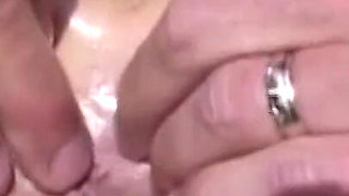 Stretched Wide Pussy Dripping Juices in Outdoor Fingering Frenzy